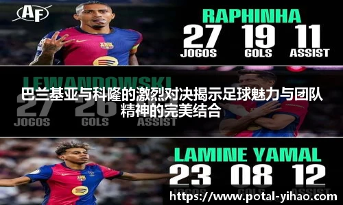 巴兰基亚与科隆的激烈对决揭示足球魅力与团队精神的完美结合